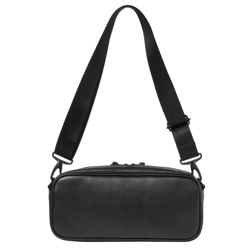 Black Men's Onitsuka Tiger Shoulder Bag Bags Online India | M2M-8717