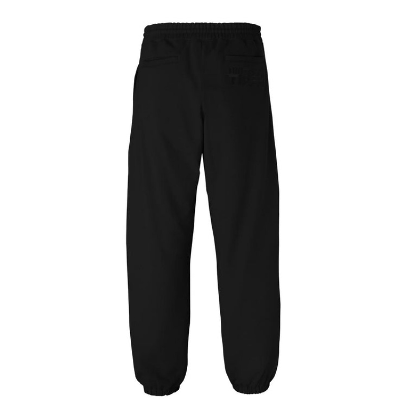 Black Men's Onitsuka Tiger Sweat Pants Online India | H8Z-7056