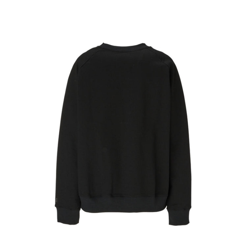 Black Men's Onitsuka Tiger Sweatshirts Online India | G8G-5195