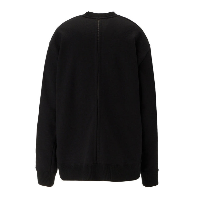 Black Men's Onitsuka Tiger Sweatshirts Online India | L0T-5642