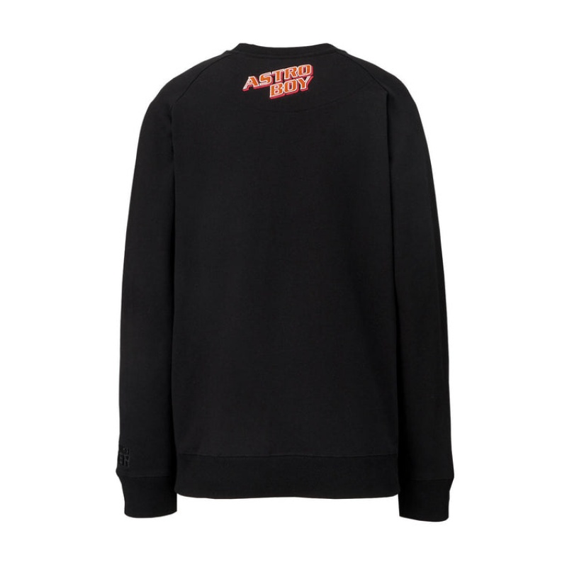 Black Men's Onitsuka Tiger Sweatshirts Online India | M6D-5625