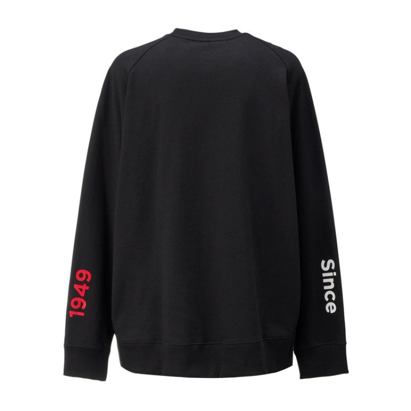 Black Men's Onitsuka Tiger Sweatshirts Online India | T1Z-4764