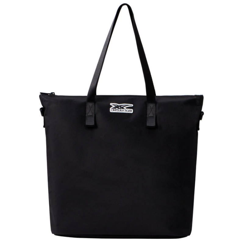 Black Men\'s Onitsuka Tiger Tote Bags Bags Online India | Y9U-9809