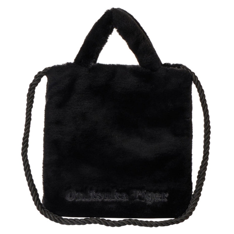 Black Men\'s Onitsuka Tiger Tote Bags Bags Online India | X7S-3145