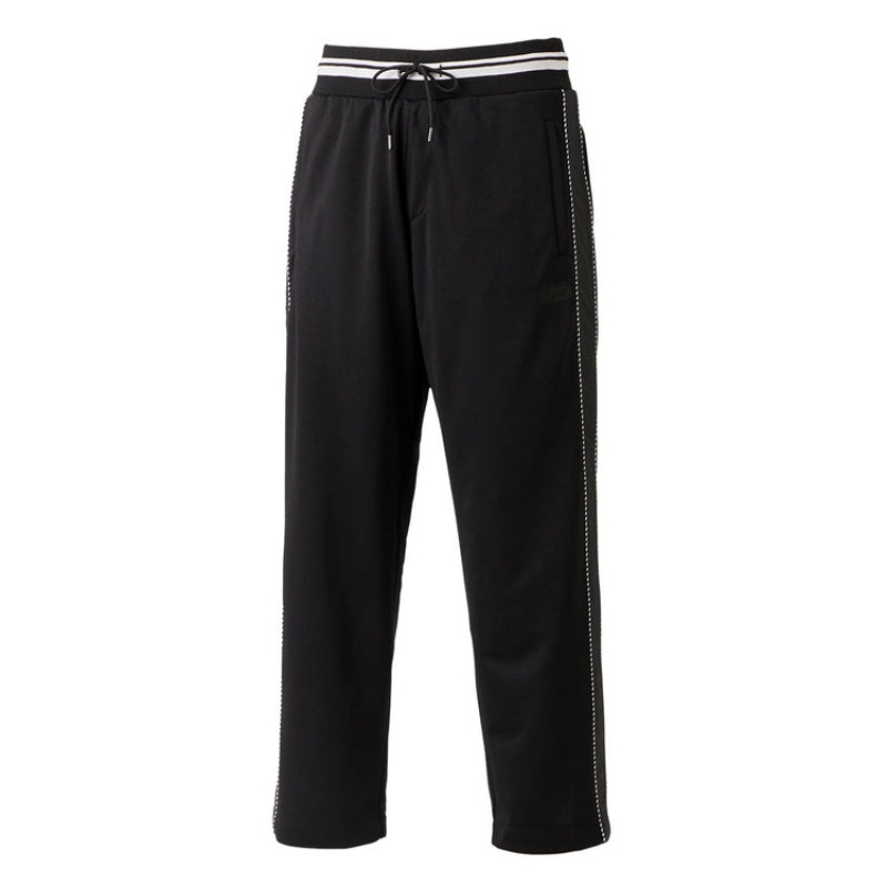 Black Men's Onitsuka Tiger Track Pants Online India | O7E-4863