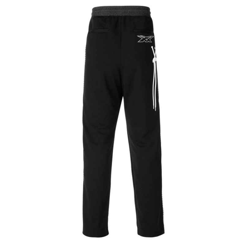 Black Men's Onitsuka Tiger Track Pants Online India | Z0F-0404