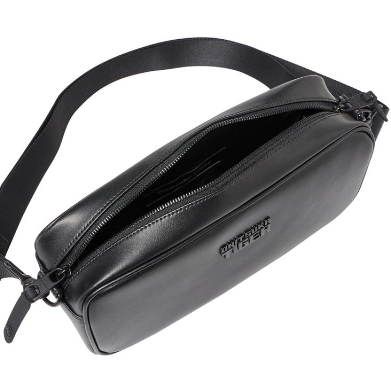 Black Women's Onitsuka Tiger Shoulder Bag Bags Online India | L0A-2036