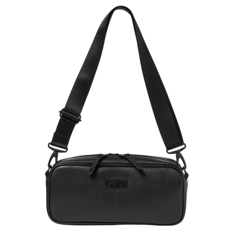 Black Women\'s Onitsuka Tiger Shoulder Bag Bags Online India | L0A-2036