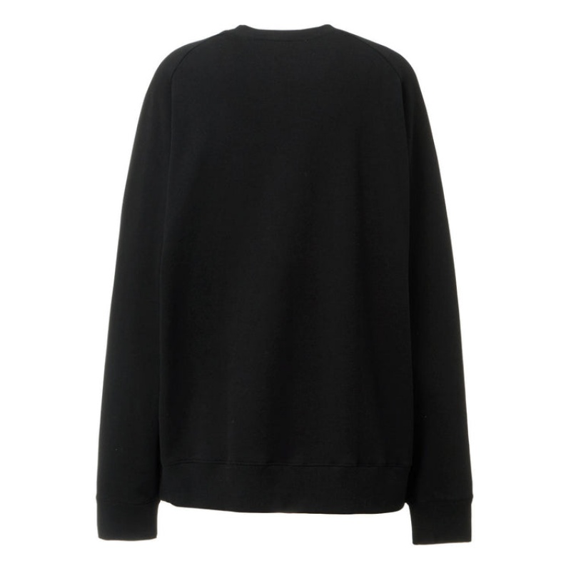 Black Women's Onitsuka Tiger Sweatshirts Online India | D0K-9265