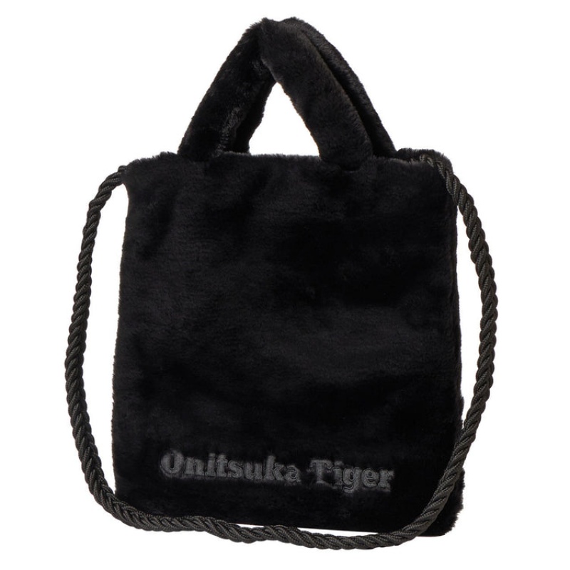 Black Women's Onitsuka Tiger Tote Bags Bags Online India | H9I-0832