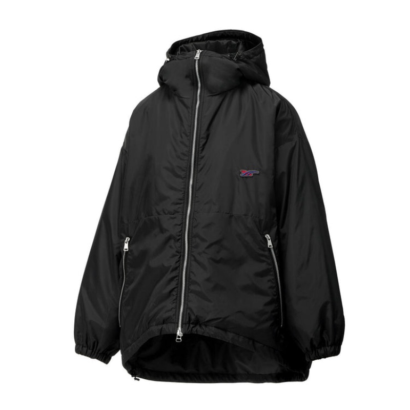 Black Women's Onitsuka Tiger WS Blouson Jackets Online India | R0U-0410