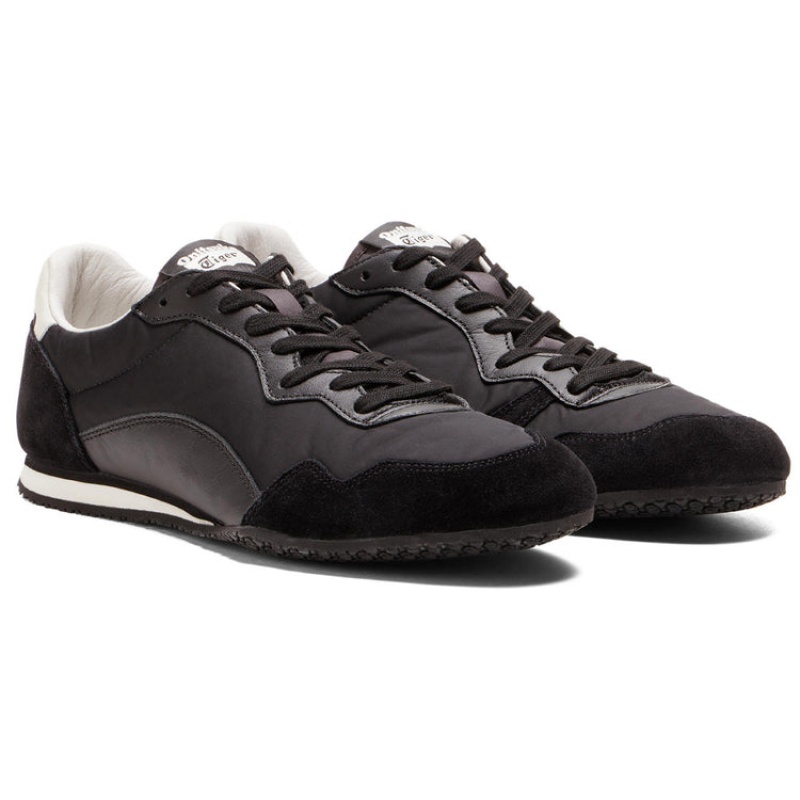 Black / Black Men's Onitsuka Tiger CL Serrano Online India | T5U-0424