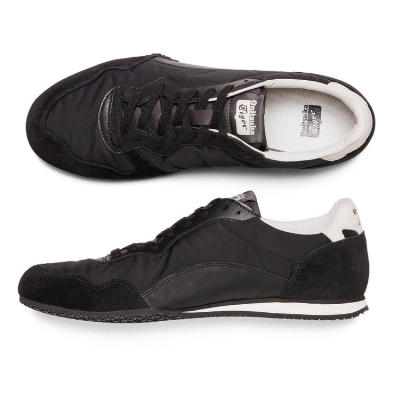 Black / Black Men's Onitsuka Tiger CL Serrano Online India | T5U-0424