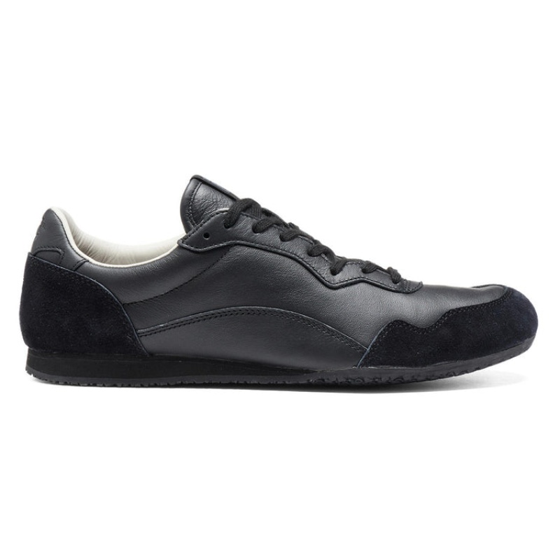 Black / Black Men\'s Onitsuka Tiger CL Serrano Online India | Y2Q-7274