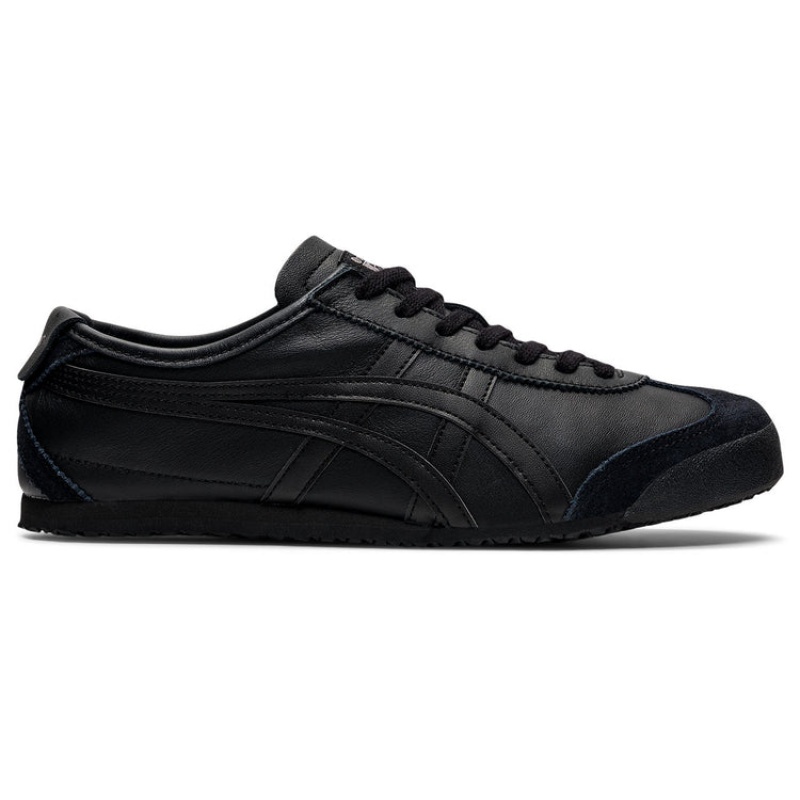 Black / Black Men\'s Onitsuka Tiger Mexico 66 Online India | D1M-4910