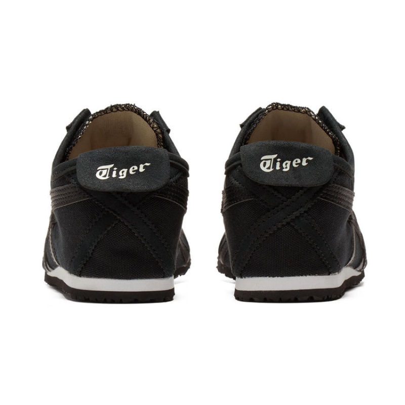 Black / Black Men's Onitsuka Tiger Mexico 66 Slip-on Online India | B0D-4503