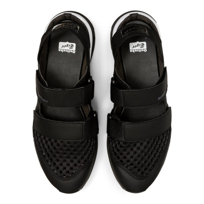 Black / Black Men's Onitsuka Tiger Rebilac Sandals Online India | D7Z-5639