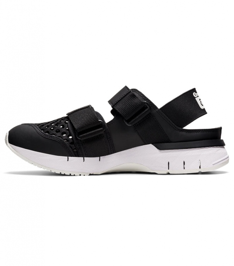 Black / Black Men's Onitsuka Tiger Rebilac Sandals Online India | M2O-5451