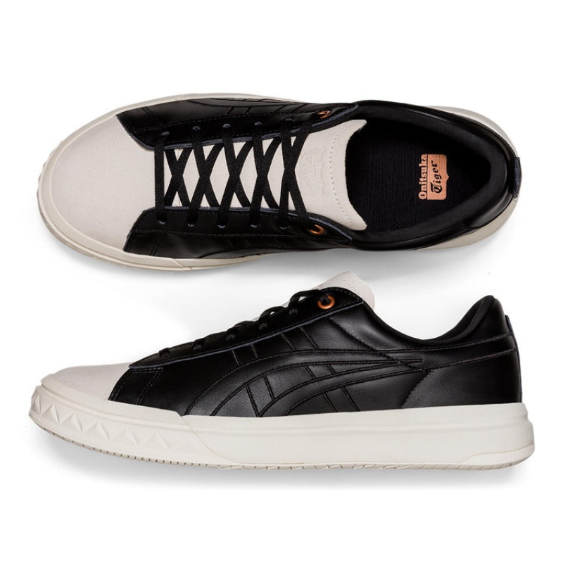 Black / Black Women's Onitsuka Tiger Fabre Ex Sneakers Online India | R3N-9064