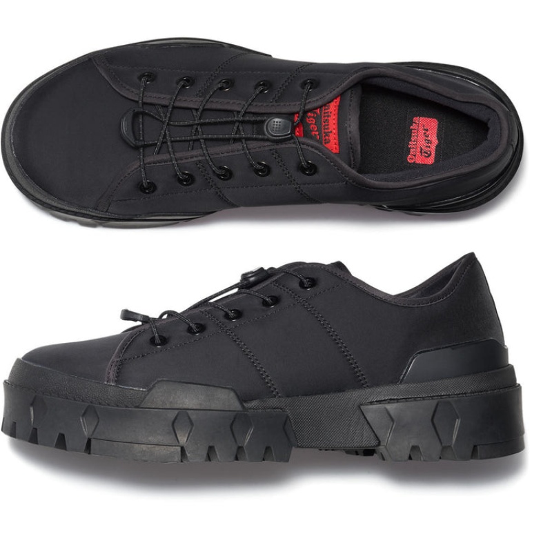 Black / Black Women's Onitsuka Tiger Hmr Peak Lo Sneakers Online India | Q9G-2972