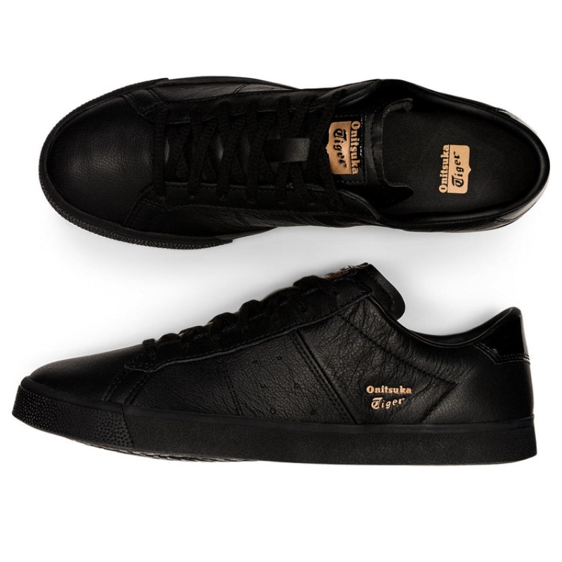 Black / Black Women's Onitsuka Tiger Lawnship 3.0 Online India | A2G-2794