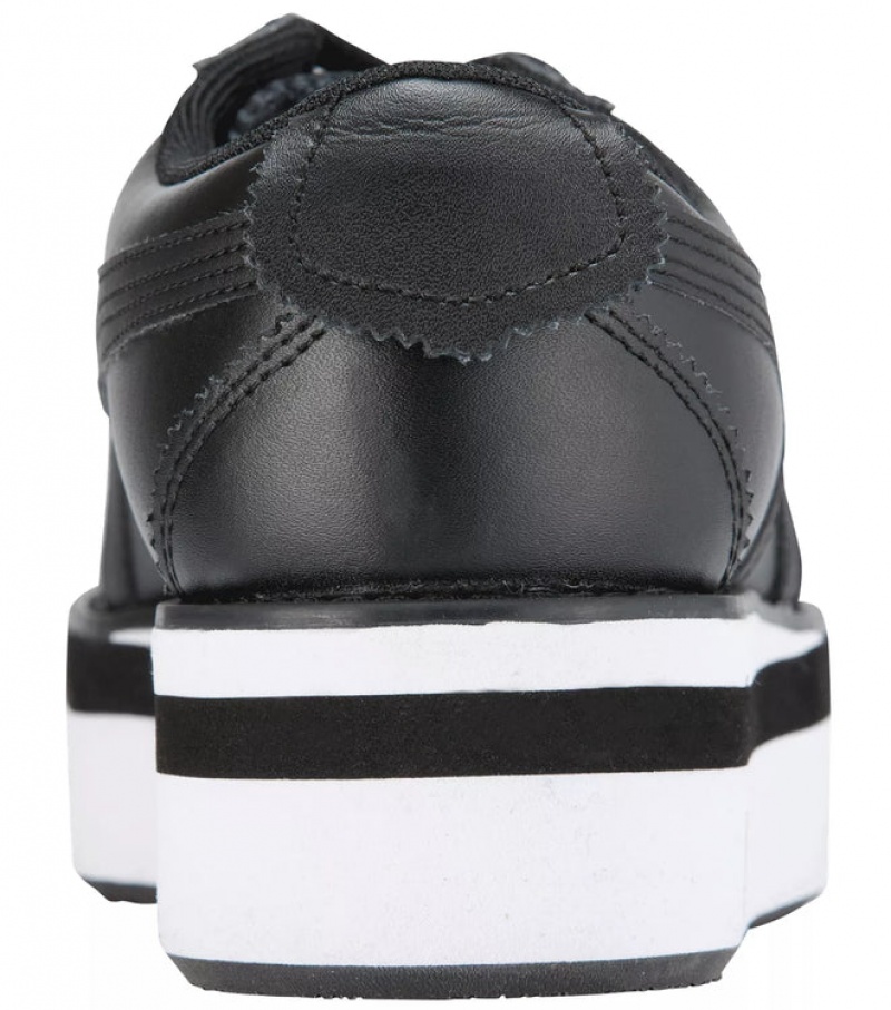 Black / Black Women's Onitsuka Tiger Pokkuri Sneaker Pf Sneakers Online India | W7M-2105