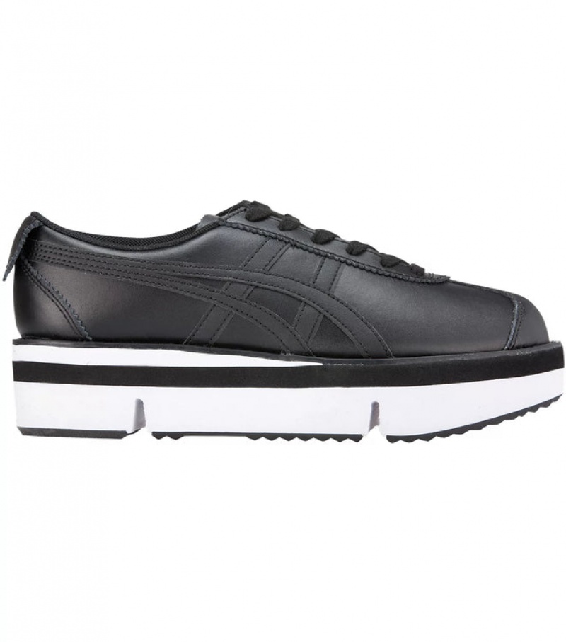 Black / Black Women\'s Onitsuka Tiger Pokkuri Sneaker Pf Sneakers Online India | W7M-2105