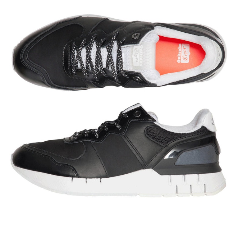 Black / Black Women's Onitsuka Tiger Rebilac Runner Mp Sneakers Online India | P7A-2126