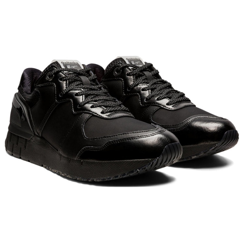 Black / Black Women's Onitsuka Tiger Rebilac Runner Mp Sneakers Online India | T2B-3527