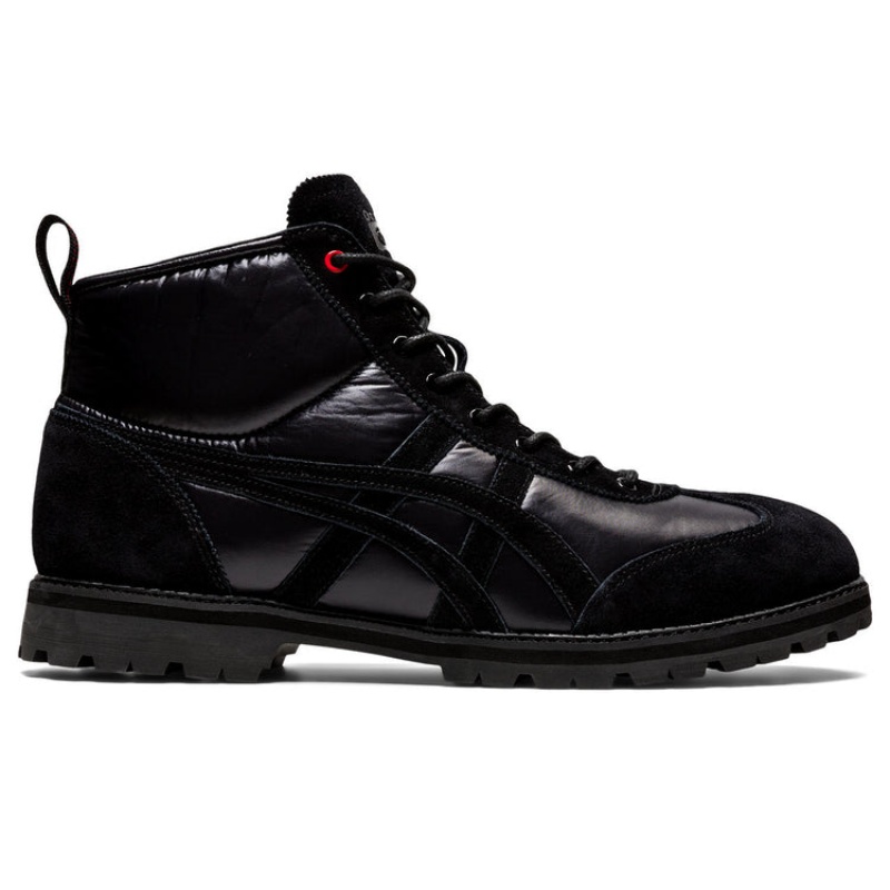 Black / Black Women\'s Onitsuka Tiger Rinkan Boots Online India | E1C-6025