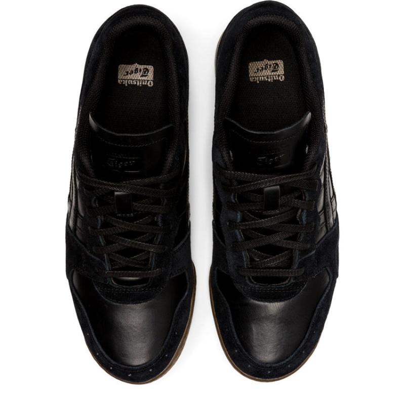 Black / Black Women's Onitsuka Tiger Tiger Horizonia Sneakers Online India | N4I-7204