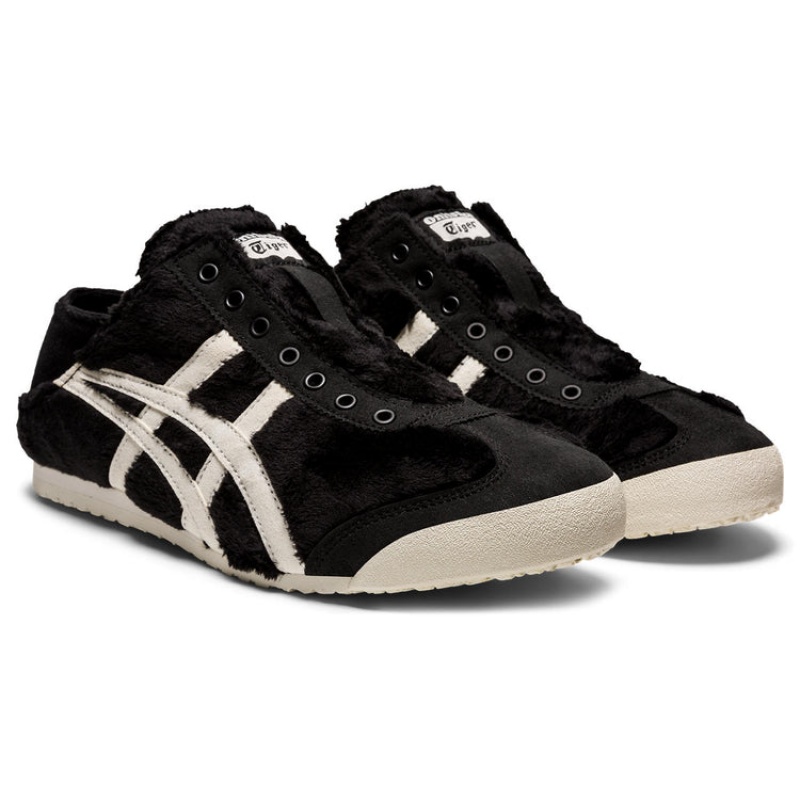 Black / Cream Men's Onitsuka Tiger Mexico 66 Paraty Online India | N9J-8956