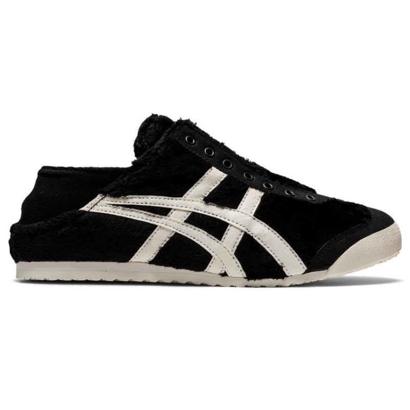 Black / Cream Men\'s Onitsuka Tiger Mexico 66 Paraty Online India | N9J-8956