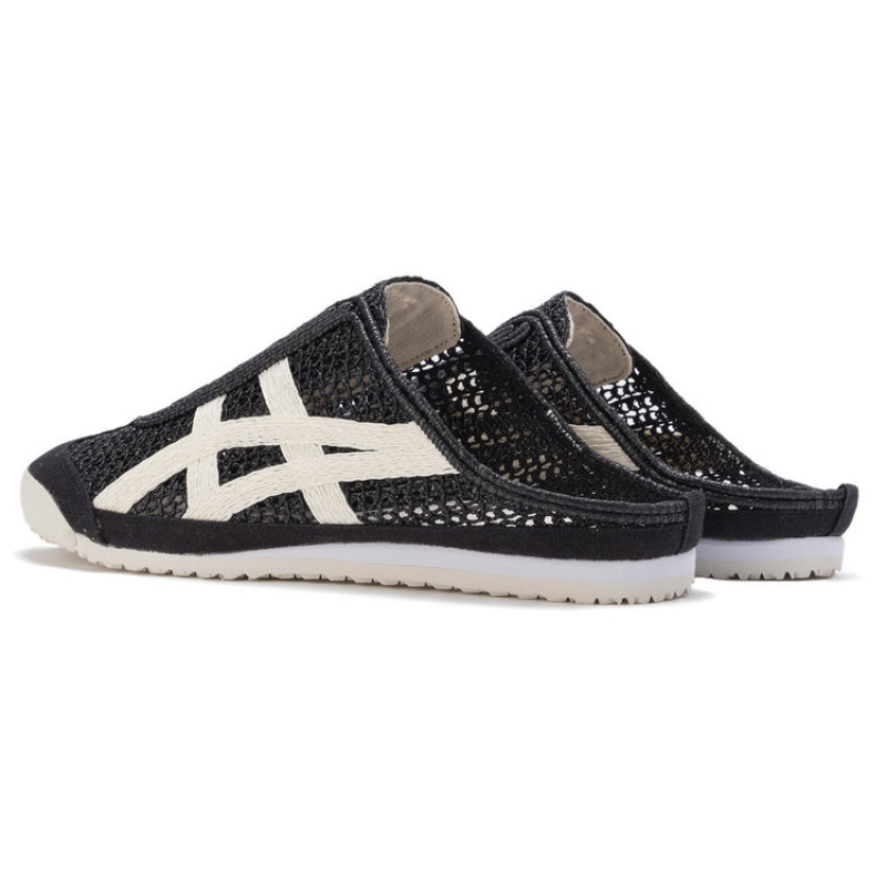 Black / Cream Men's Onitsuka Tiger Sabot Mexico 66 Online India | D9Y-6429