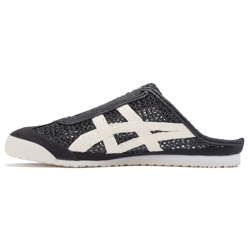 Black / Cream Men's Onitsuka Tiger Sabot Mexico 66 Online India | D9Y-6429