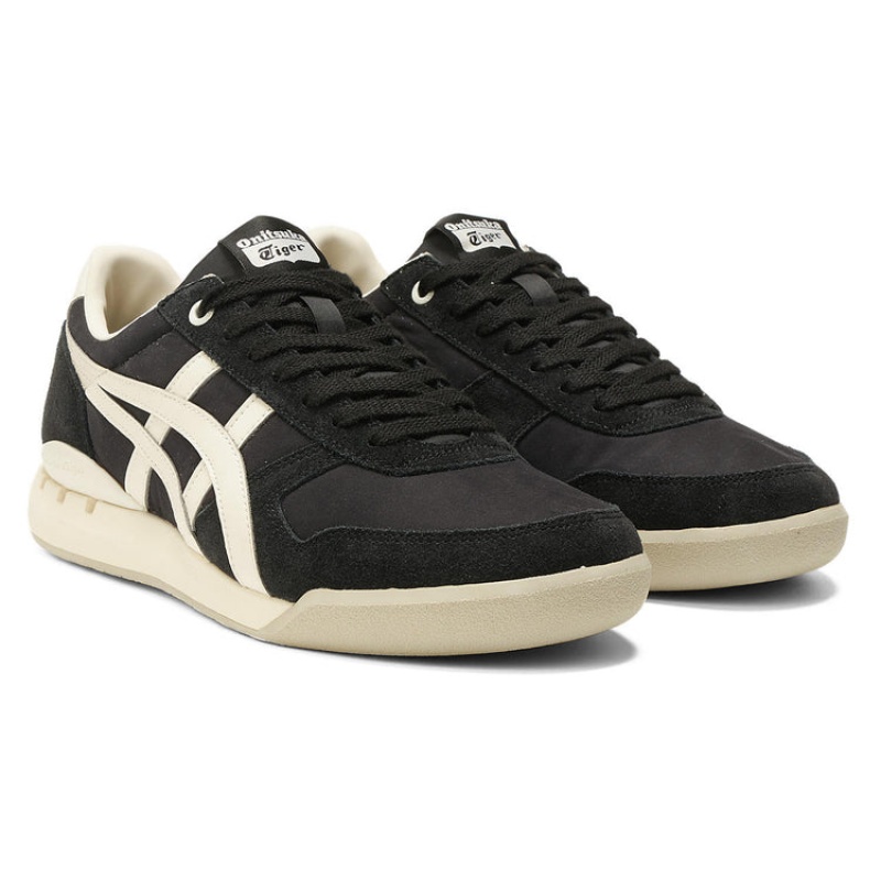 Black / Cream Women's Onitsuka Tiger Ultimate 81 Ex Sneakers Online India | Z4T-0913