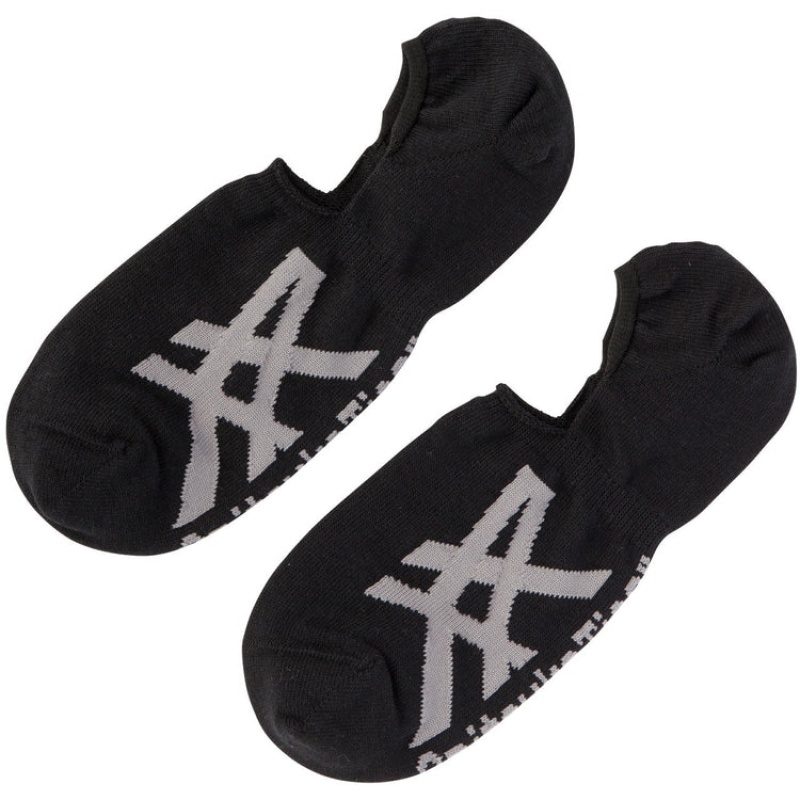 Black / Grey Men\'s Onitsuka Tiger Invisible Socks Online India | I8J-1615