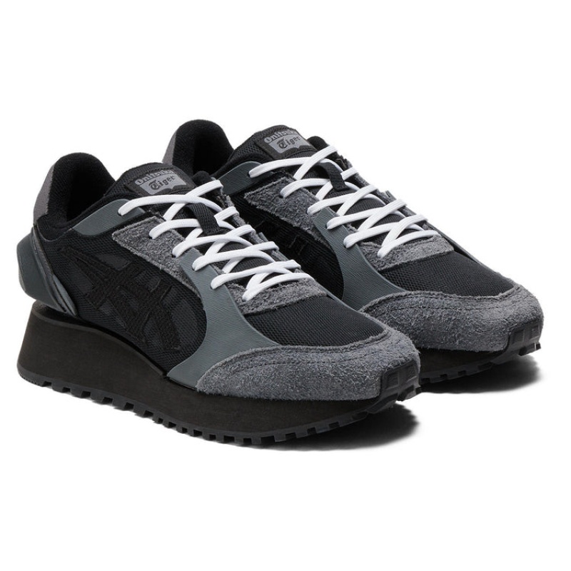 Black / Grey Women's Onitsuka Tiger Moage Co Sneakers Online India | Q2T-5505