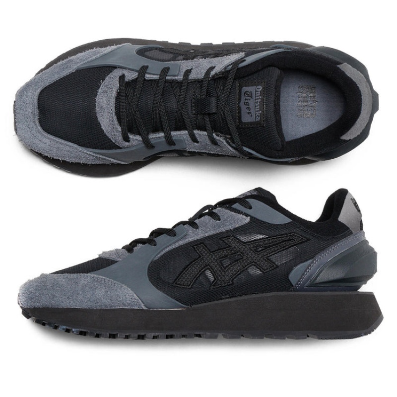 Black / Grey Women's Onitsuka Tiger Moage Co Sneakers Online India | Q2T-5505