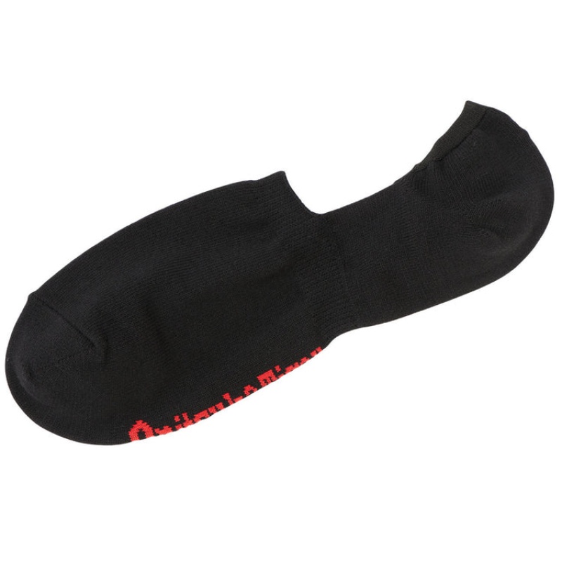 Black / Red Women's Onitsuka Tiger Invisible Socks Online India | C2M-7916