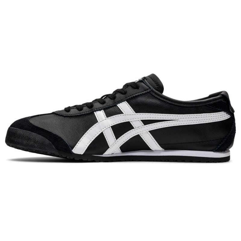 Black / White Men's Onitsuka Tiger Mexico 66 Online India | R3A-3813