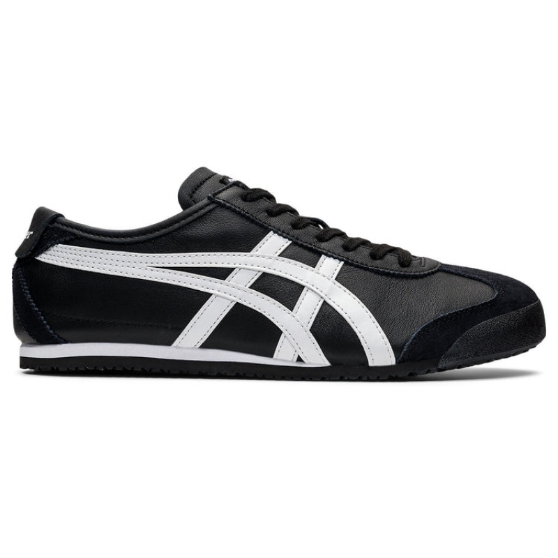 Black / White Men\'s Onitsuka Tiger Mexico 66 Online India | R3A-3813