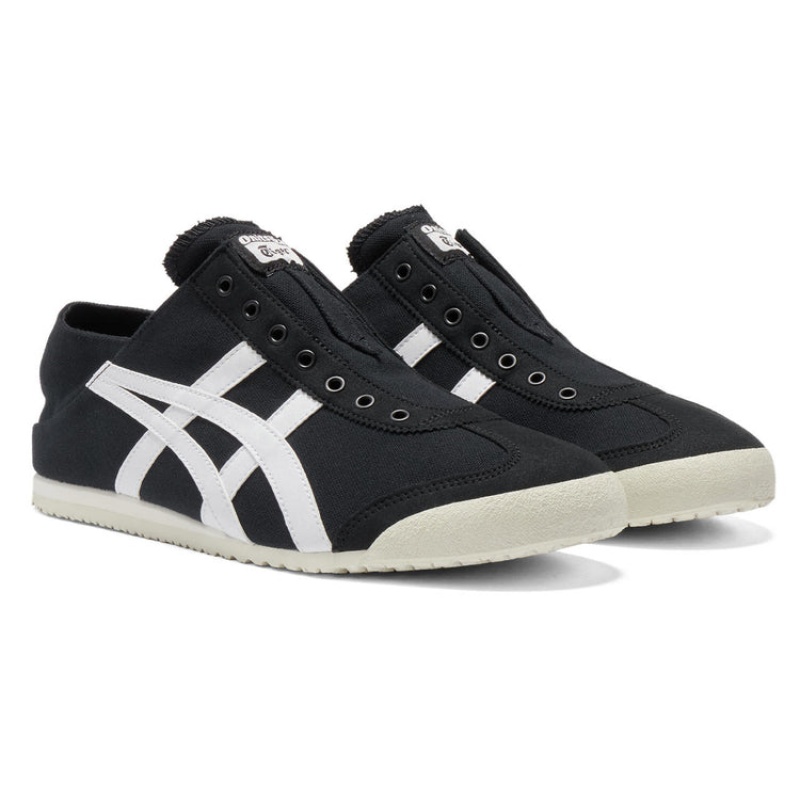 Black / White Men's Onitsuka Tiger Mexico 66 Paraty Online India | R6X-8315