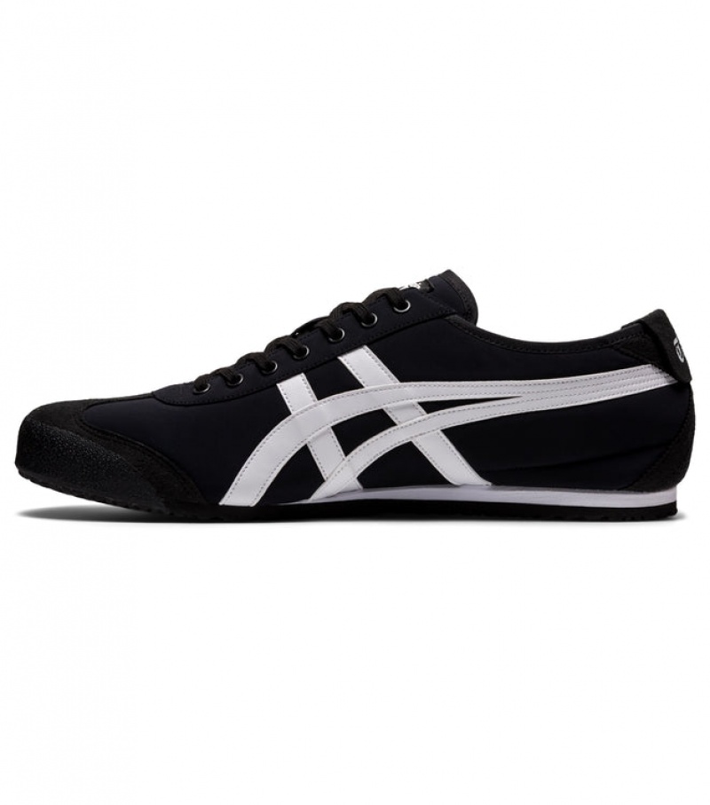 Black / White Men's Onitsuka Tiger Mexico 66 Online India | X5M-9802