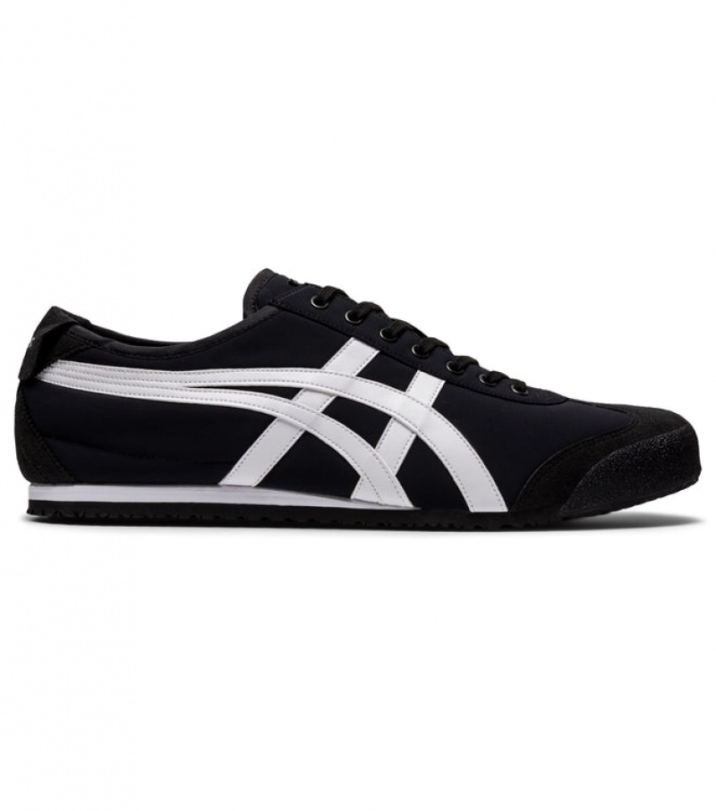 Black / White Men\'s Onitsuka Tiger Mexico 66 Online India | X5M-9802