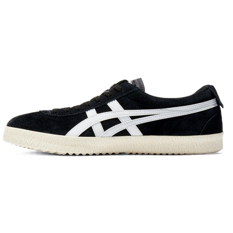 Black / White Women's Onitsuka Tiger Mexico Delegation Sneakers Online India | X4I-2880