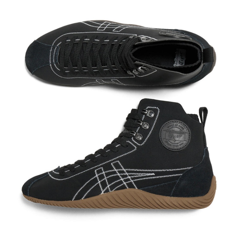 Black / White Women's Onitsuka Tiger Sclaw Mt Sneakers Online India | I6M-3580