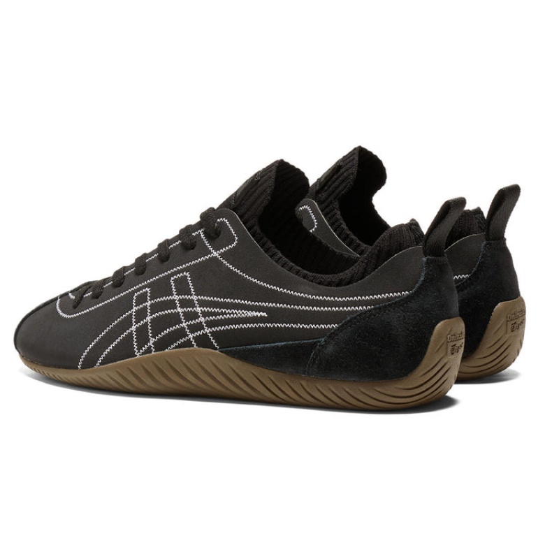 Black / White Women's Onitsuka Tiger Sclaw Sneakers Online India | V5E-4958