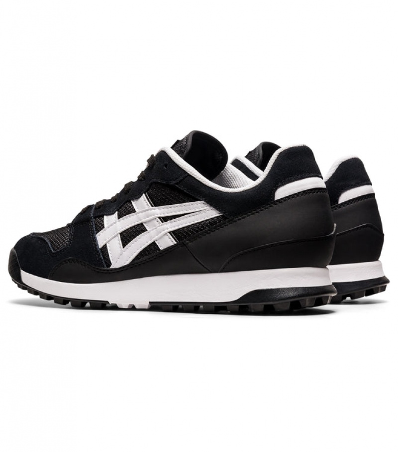 Black / White Women's Onitsuka Tiger Tiger Horizonia Sneakers Online India | W1S-9354