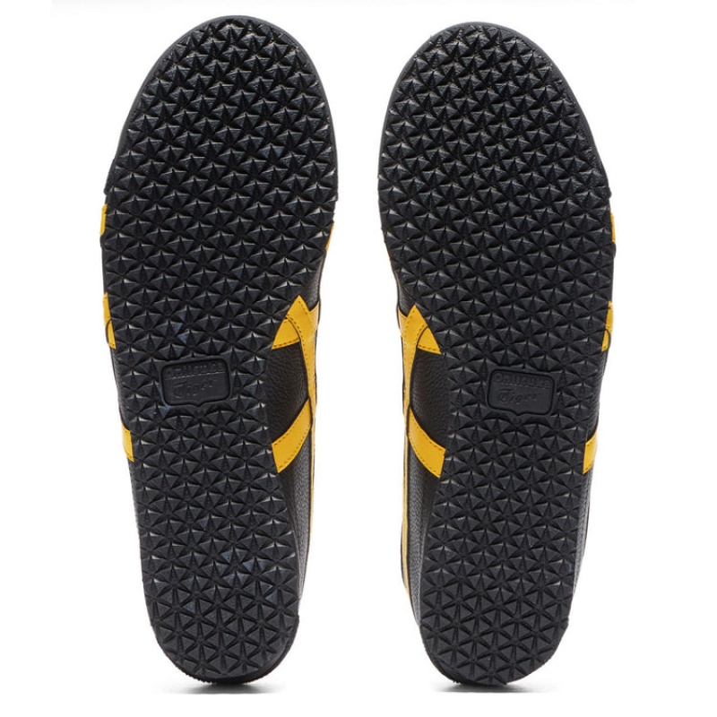 Black / Yellow Men's Onitsuka Tiger Mexico 66 Online India | V9D-8098